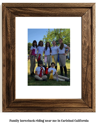 family horseback riding near me in Carlsbad, California